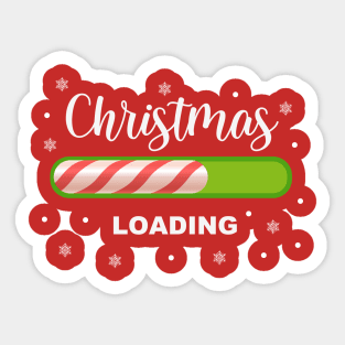 Christmas loading Sticker